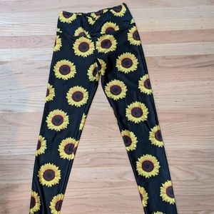 Goldsheep sunflower leggings
